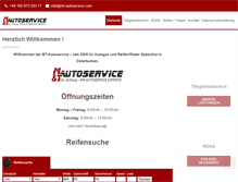 Tablet Screenshot of mt-autoservice.com